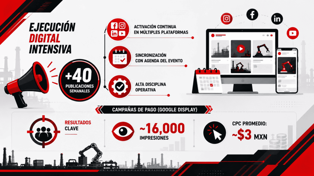 Infografía sobre automatización digital y campañas de pago en 2022.